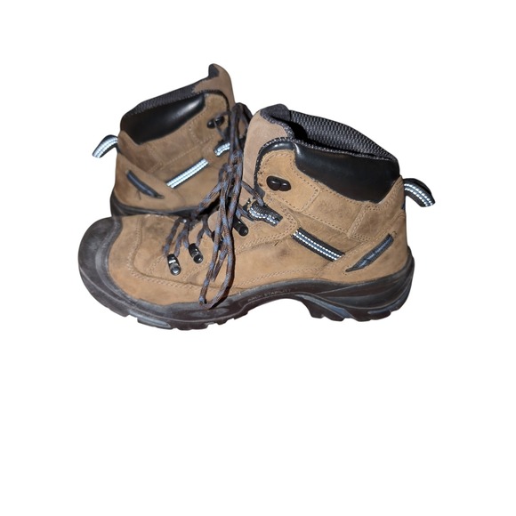 KEEN Utility Braddock Mid Waterproof Soft Toe Work Boots Mens Brown 1011244 main image 6